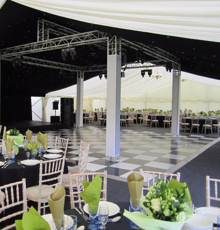 Marquee Ball floor available to hire from Fairytale Marquees